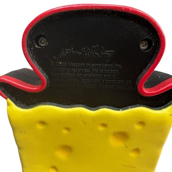 SpongeBob SquarePants Pirate Treasure Chest Clock & Bank 2006 CLOCK ONLY! READ! - Picture 14 of 16